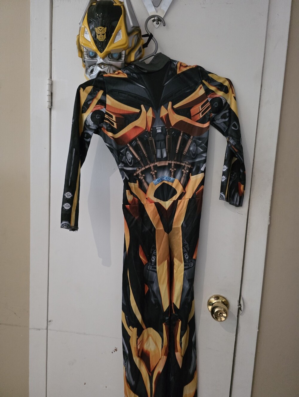 Transformers Bumblebee Kids Costume - Yellow & Black